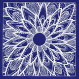 Enchanting Floral Square (Whitework)