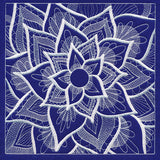 Divine Floral Square (Whitework)