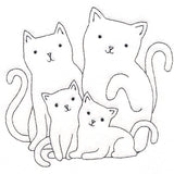 Cute Kitty Family