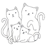 Cute Kitty Family