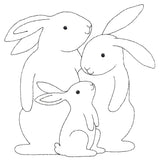 Adorable Bunny Family