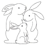 Adorable Bunny Family