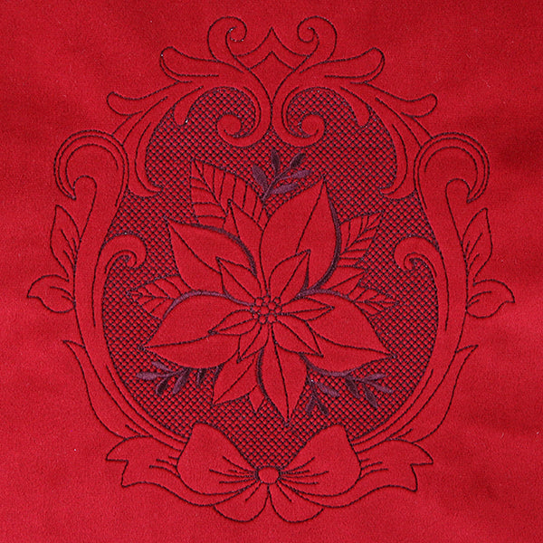 Beautiful Poinsettia Cameo