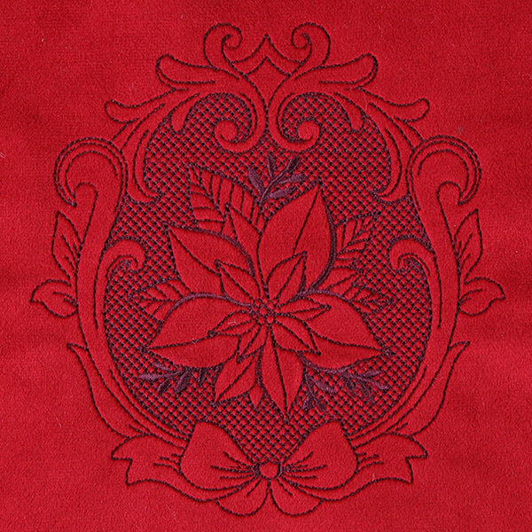 Beautiful Poinsettia Cameo