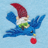 Cheerful Flying Gnome