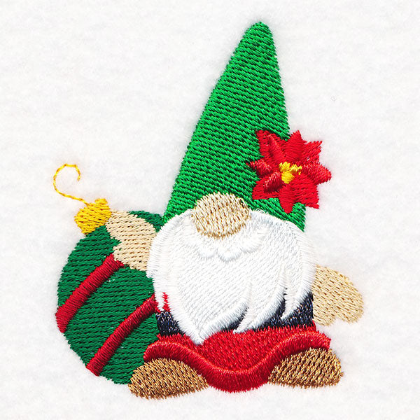Christmas Gnome with Ornament