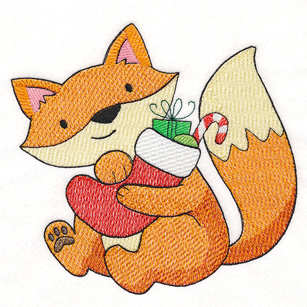 Playful Woodland Fox
