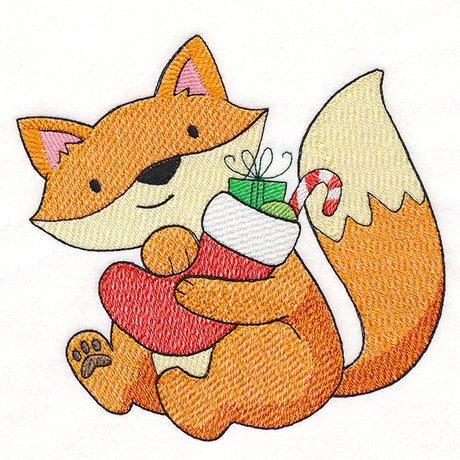 Playful Woodland Fox