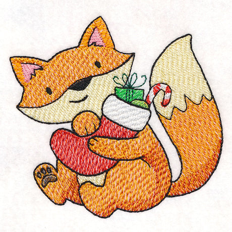 Playful Woodland Fox