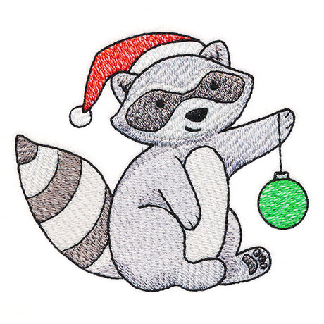 Playful Woodland Raccoon