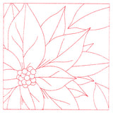 Festive Florals Quilting - Poinsettia (Double Run)