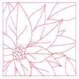 Festive Florals Quilting - Poinsettia (Double Run)