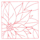 Festive Florals Quilting - Poinsettia (Double Run)