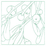 Festive Florals Quilting - Mistletoe (Double Run)