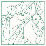 Festive Florals Quilting - Mistletoe (Double Run)