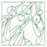 Festive Florals Quilting - Mistletoe (Double Run)