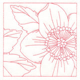 Festive Florals Quilting - Christmas Rose (Double Run)