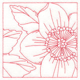 Festive Florals Quilting - Christmas Rose (Double Run)