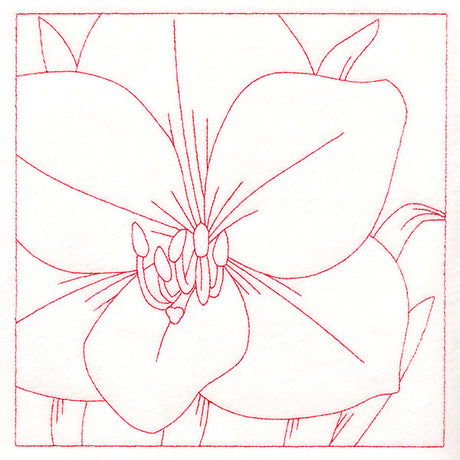 Festive Florals Quilting - Amaryllis (Double Run)