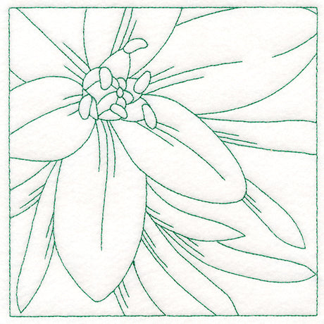 Festive Florals Quilting - Star of Bethlehem (Double Run)