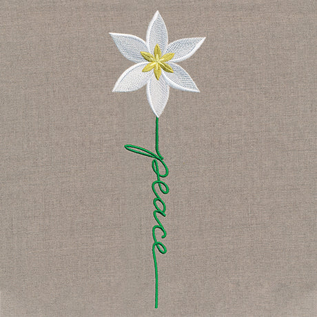 Peace Bloom Star of Bethlehem