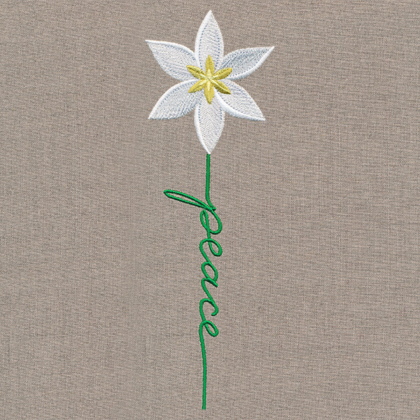 Peace Bloom Star of Bethlehem
