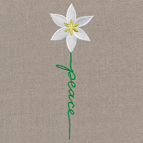 Peace Bloom Star of Bethlehem