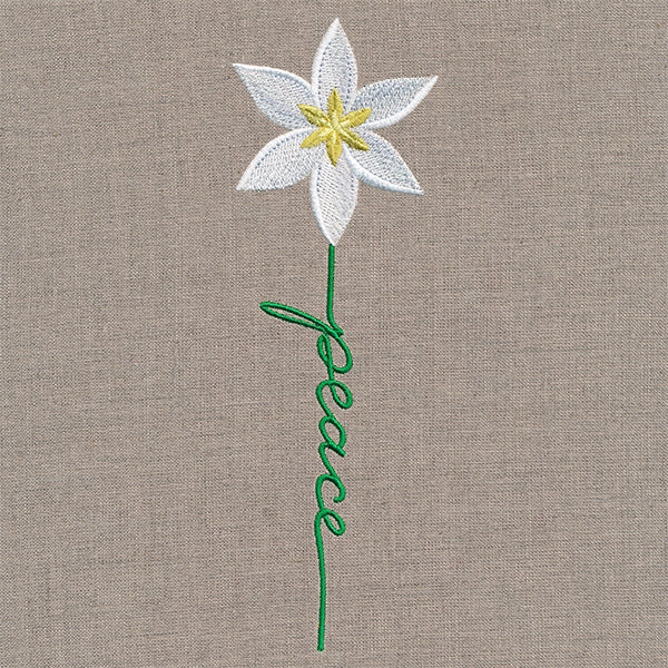 Peace Bloom Star of Bethlehem