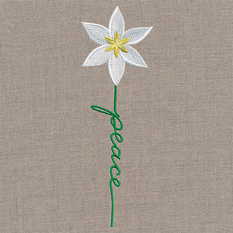 Peace Bloom Star of Bethlehem