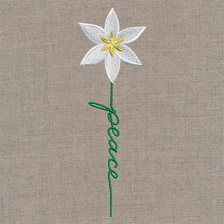 Peace Bloom Star of Bethlehem