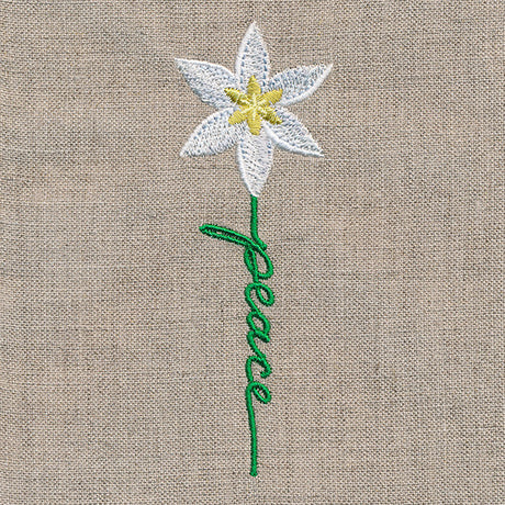Peace Bloom Star of Bethlehem