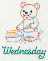 Teddy Bear Irons on Wednesday (Vintage)