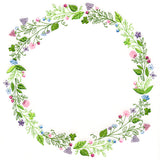 Woodland Wildflower Wreath