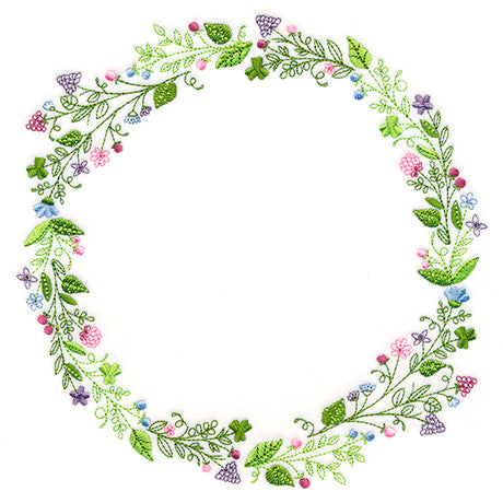 Woodland Wildflower Wreath
