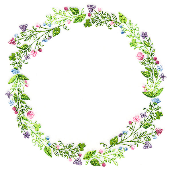 Woodland Wildflower Wreath