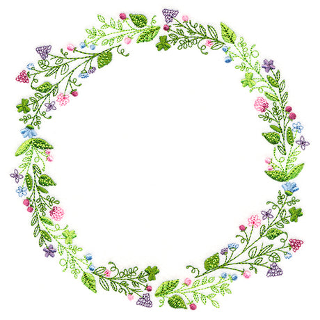 Woodland Wildflower Wreath