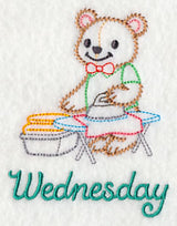 Teddy Bear Irons on Wednesday (Vintage)