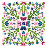 Butterfly Kaleidoscope Square