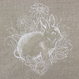 Woodland Bunny Etching