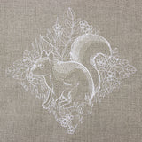 Woodland Squirrel Etching