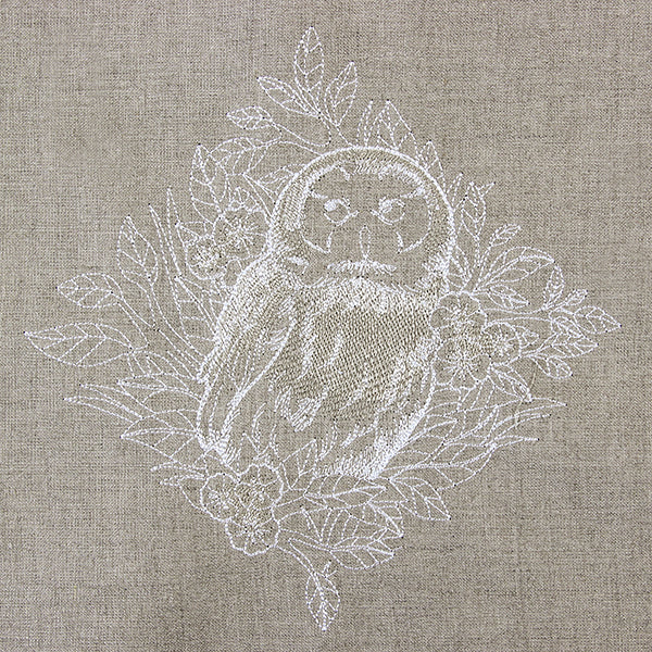 Woodland Owl Etching