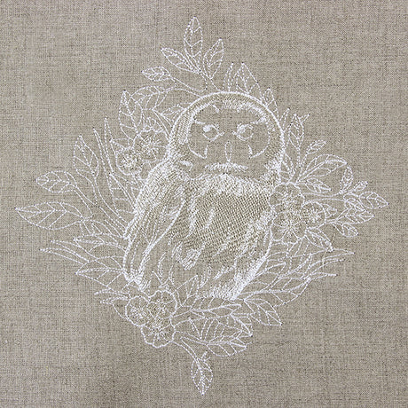 Woodland Owl Etching