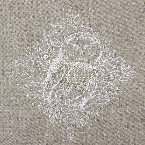 Woodland Owl Etching