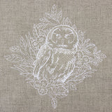 Woodland Owl Etching