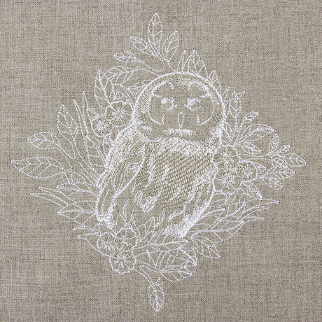 Woodland Owl Etching
