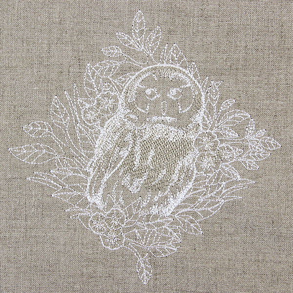 Woodland Owl Etching