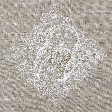 Woodland Owl Etching