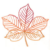 Autumn Ambience - Horse Chestnut Leaf