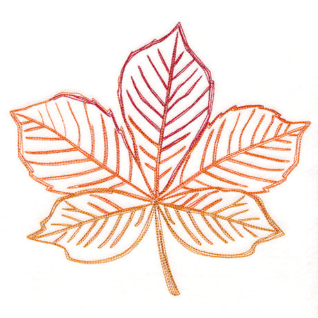 Autumn Ambience - Horse Chestnut Leaf