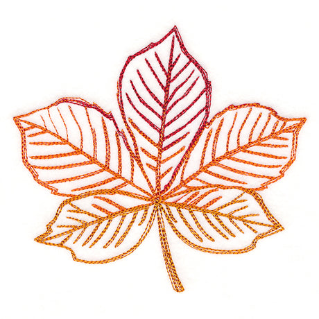 Autumn Ambience - Horse Chestnut Leaf